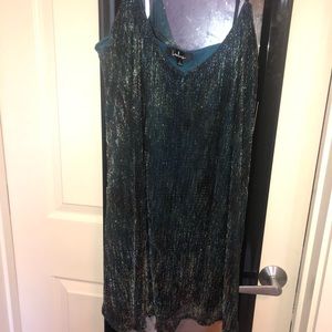 Lulus mini swing glitter dress
